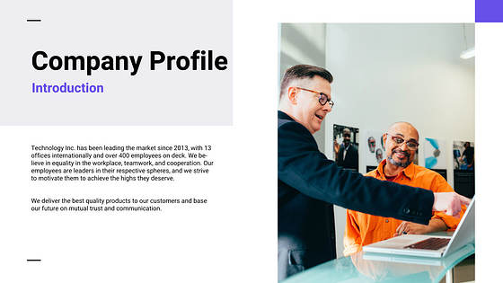 Company Overview Presentation