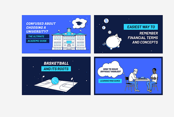 Education YouTube Thumbnail Variety Pack