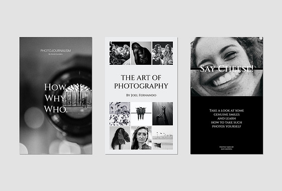 Candid Photography Book Covers