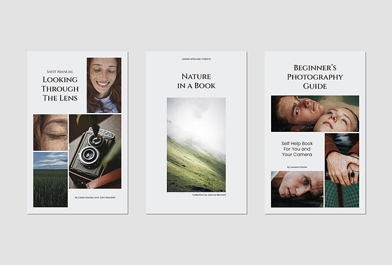 Candid Photography Book Covers