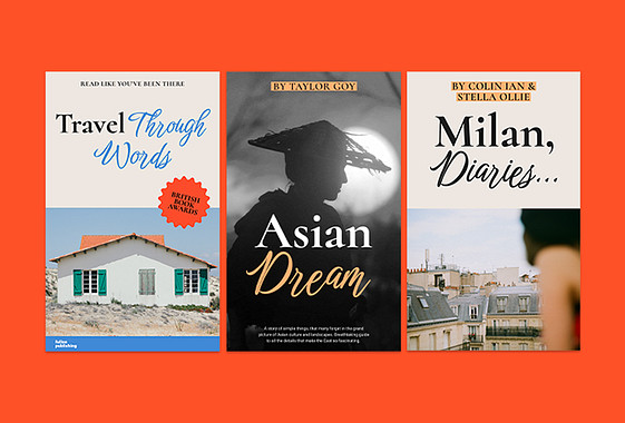 Pack de couvertures de livres de voyage inspirants