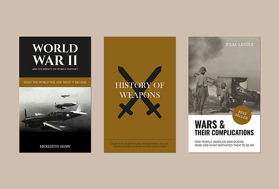 Epic History Book Covers