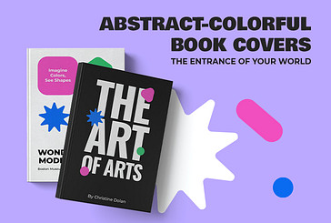 Abstract-Colorful Book Covers