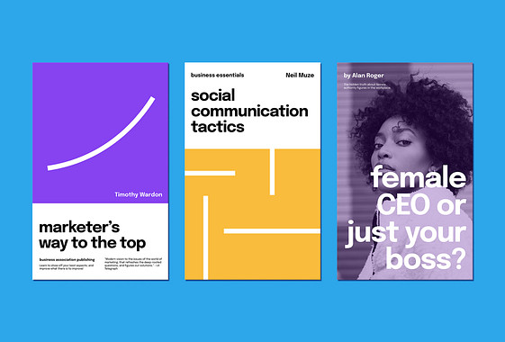 簡単なビジネスブックカバー