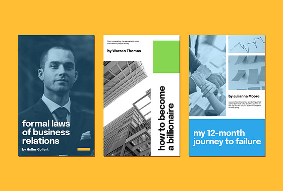 簡単なビジネスブックカバー