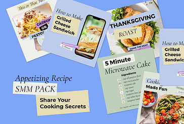 Appetizing Recipe SMM Pack