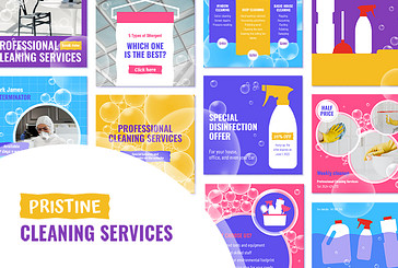 Cleaning Services SMM Kit