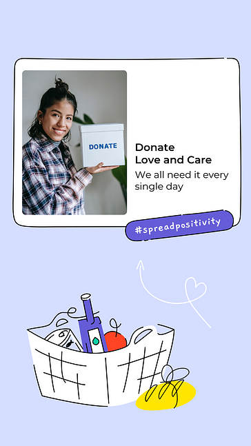 Paquete para anuncios de caridad