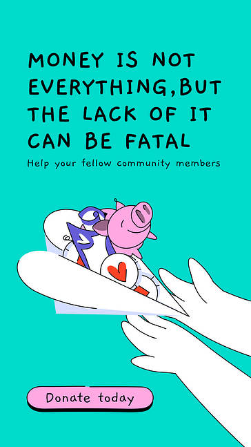 Paquete para anuncios de caridad