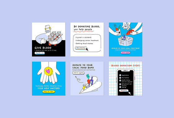 Paquete para anuncios de caridad