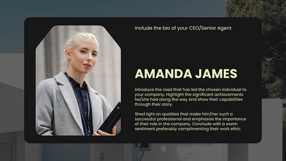 Real Estate Presentation Slides