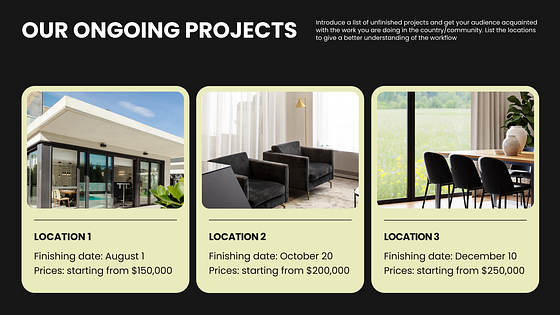 Real Estate Presentation Slides