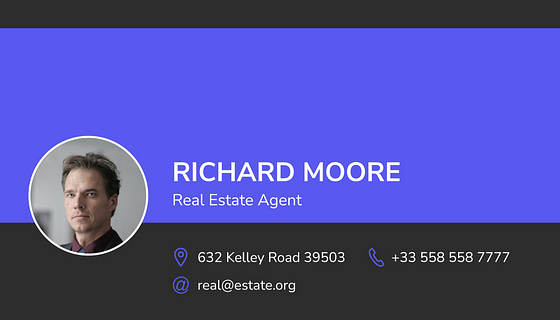 Real Estate Agency Business Cards