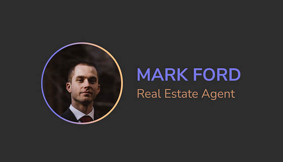 Real Estate Agency Business Cards