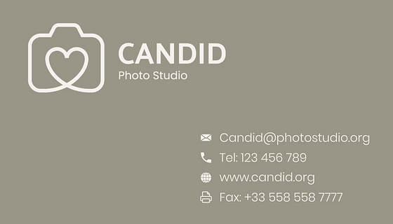 Photography Business Cards