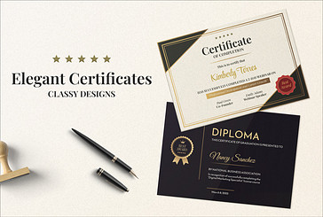 Elegant Certificates