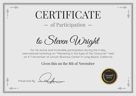 Elegante Zertifikate