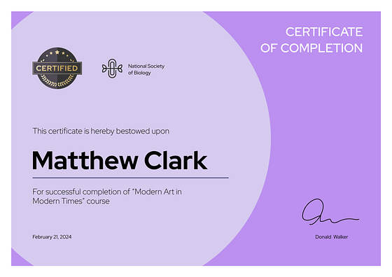 Minimalistic Certificates