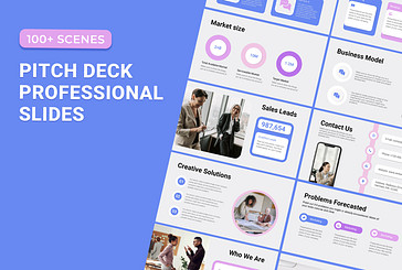 Pitch Deck Professional Slides