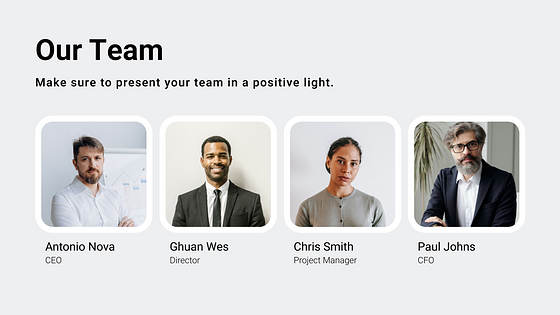 Pitch Deck Professional Slides