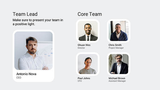 Pitch Deck Professional Slides