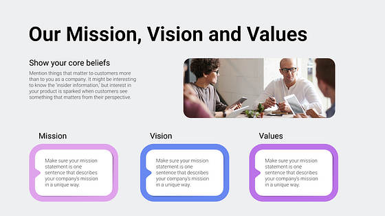 Pitch Deck Professional Slides