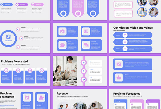 Pitch Deck Professional Slides