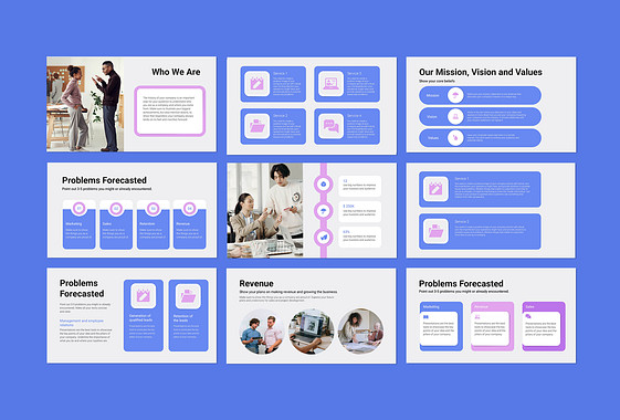 Pitch Deck Professional Slides