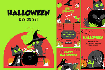 Halloween Design Set