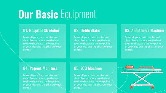 Medical Center Slides