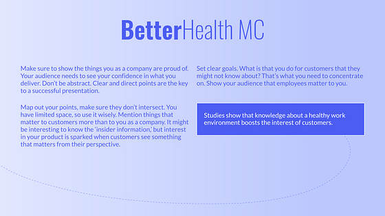 Medical Center Slides