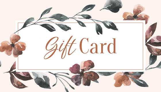 Massage and SPA Gift Card Templates