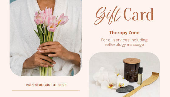 Massage and SPA Gift Card Templates
