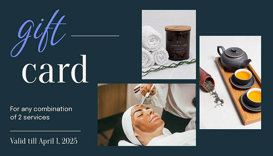 Massage and SPA Gift Card Templates