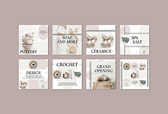 Handmade Goods Promo Set