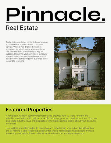 Modèles de Newsletter Modernes