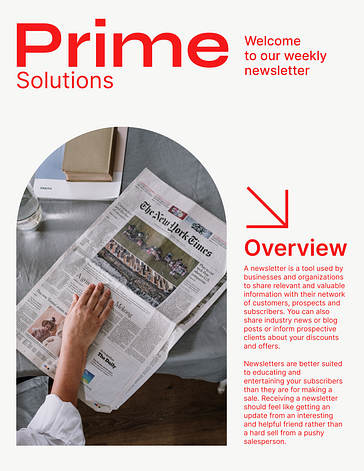 Modèles de Newsletter Modernes