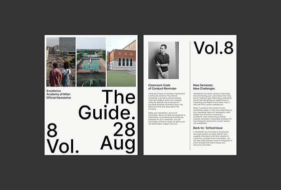 Modèles de Newsletter Modernes