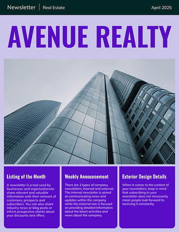 Modèles de newsletter pratiques