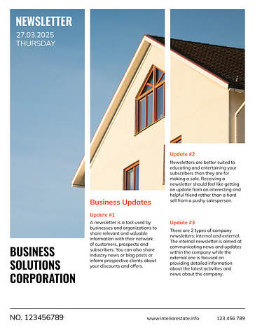 Modèles de newsletter pratiques