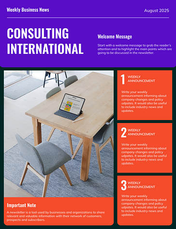 Modèles de newsletter pratiques