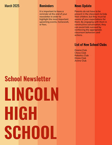 Modèles de newsletter pratiques