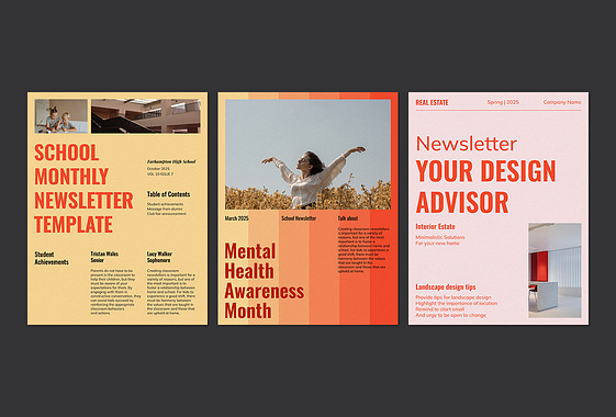 Modèles de newsletter pratiques