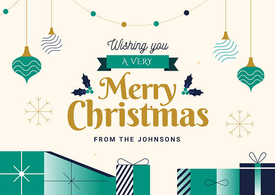 Christmas Card Templates