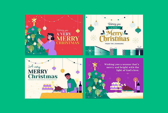 Christmas Card Templates
