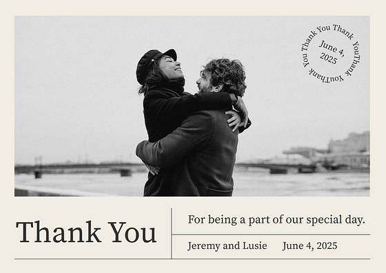 Thank You Card Templates