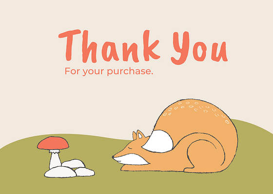 Thank You Card Templates