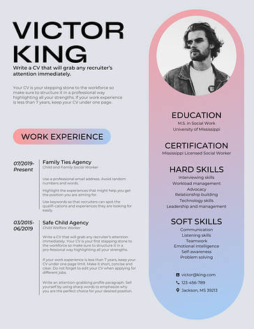 Professional Resume Templates