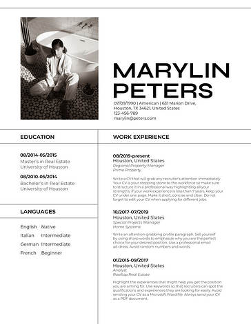 Professional Resume Templates