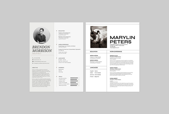 Professional Resume Templates